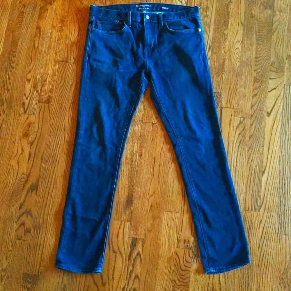 Banana Republic Travel Blue Jeans 32x32